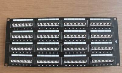 96口配線架與光纜接頭盒 網絡布線系統的重要組件